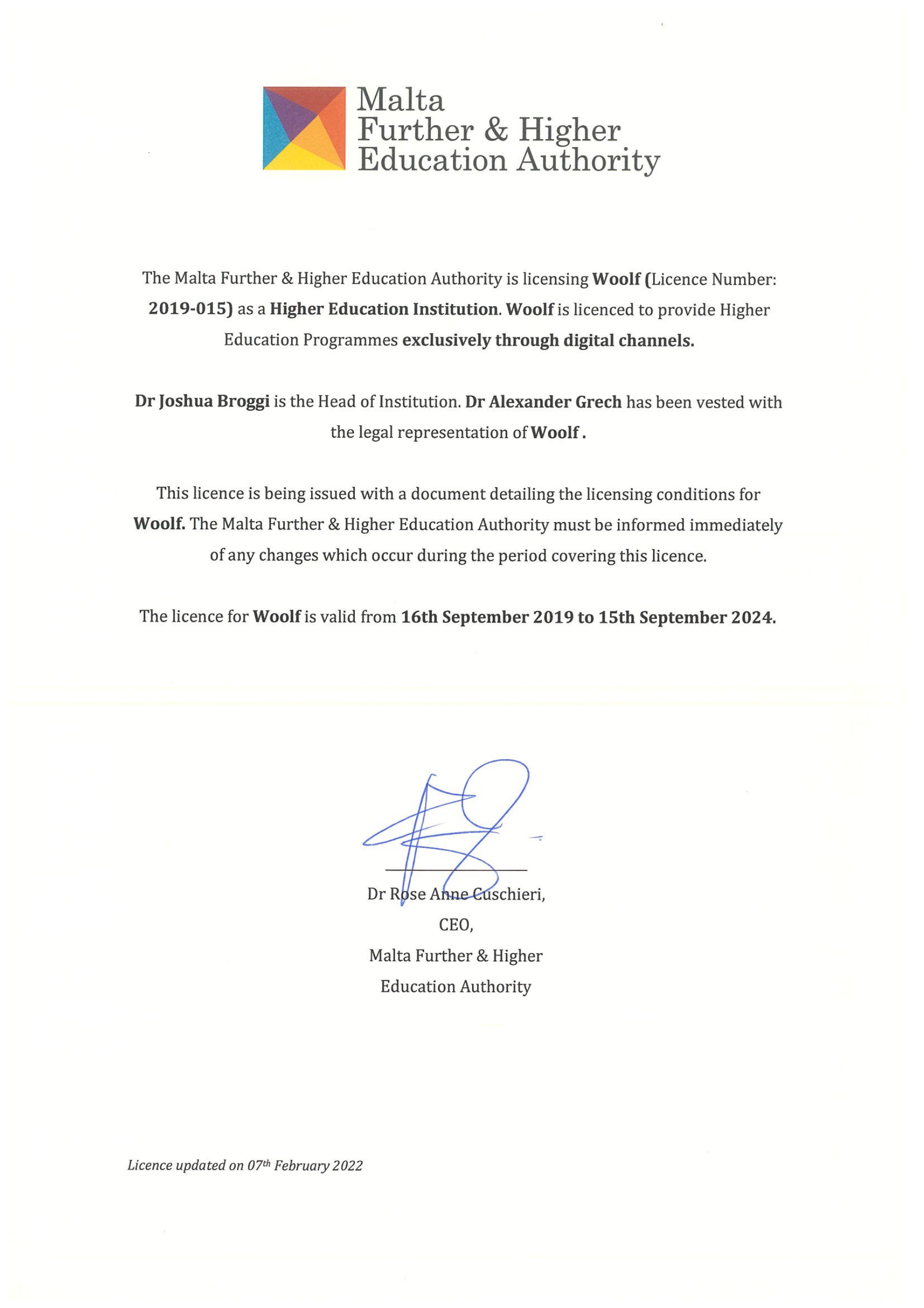 2022 MFHEA Certificate (Updated)